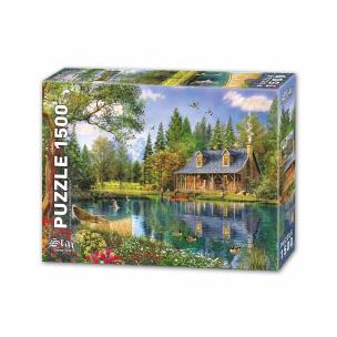 Opakowanie Puzzle 1500 Kryształowe jezioro