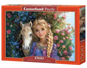 Opakowanie Puzzle 1500 Princess With A Horse