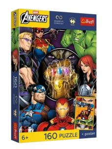 Opakowanie Puzzle 160 Avengers + plakat TREFL