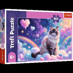 Opakowanie Puzzle 160 Domowy kotek 13327