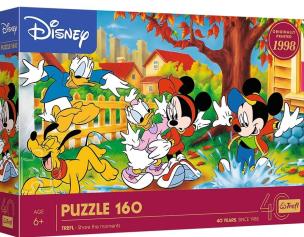 Opakowanie Puzzle 160 Zabawa w kałużach Disney Mickey Mouse