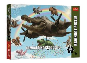 Opakowanie Puzzle 200 BrainRots Bombardino Crocodilo TREFL