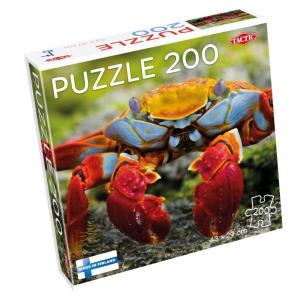 Puzzle 200 el. Kolorowy krab. Wydawca: Tactic. Multiszop.pl Opakowanie Puzzle 200 el. Kolorowy krab