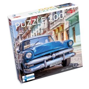 Puzzle 200 el. Samochód z Hawany. Wydawca: Tactic. Multiszop.pl Opakowanie Puzzle 200 el. Samochód z Hawany