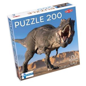 Puzzle 200 el. Tyranuzaur. Wydawca: Tactic. Multiszop.pl Opakowanie Puzzle 200 el. Tyranuzaur
