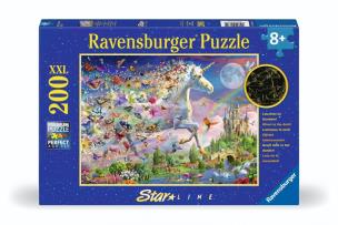 Opakowanie Puzzle 200 Magical Butterfly Unicorn