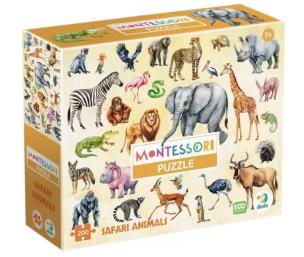 Opakowanie Puzzle 200 Montessori - Zwierzęta