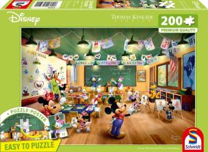 Opakowanie Puzzle 200 Myszka Miki & Minnie w szkole (Disney)