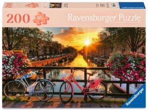 Opakowanie Puzzle 200 Sunset in Amsterdam
