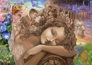 Opakowanie Puzzle 2000 Gdyby tak, Josephine Wall