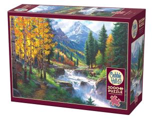 Opakowanie Puzzle 2000 Góry Skaliste Ameryka Północna 113113