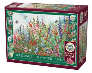 Opakowanie Puzzle 2000 Kolibry z Ameryki Północnej 112182