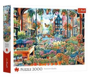 Opakowanie Puzzle 2000 Kwiaciarnia w Amsterdamie