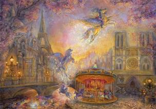 Opakowanie Puzzle 2000 Magiczna karuzela, Josephine Wall