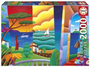 Puzzle 2000 Oczekiwanie Penelopy, Philip Stanton. Wydawca: Educa. Multiszop.pl Opakowanie Puzzle 2000 Oczekiwanie Penelopy, Philip Stanton