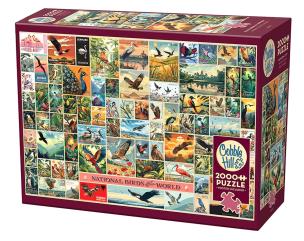 Opakowanie Puzzle 2000 Ptaki jako symbole państw 113044