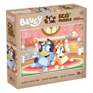 Opakowanie Puzzle 24 Bluey Eko dwustronne