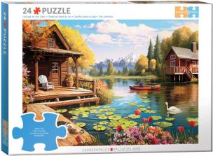 Opakowanie Puzzle 24 Lake Cottage by Lauai 6724-6016