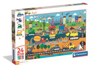 Opakowanie Puzzle 24 Maxi Super kolor Noli City Builders 24840