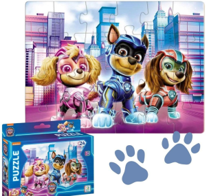 Opakowanie Puzzle 24el Psi Patrol - Razem z przyjaciółmi
