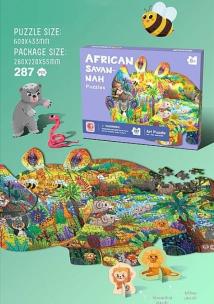 Opakowanie Puzzle 287 afrykańska sawanna