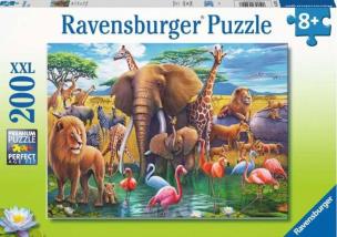 Opakowanie Puzzle 2D 200 Dzikie zwierzęta XXL 13292