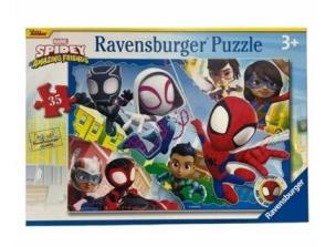 Opakowanie Puzzle 2D 35el Spidey & Friends