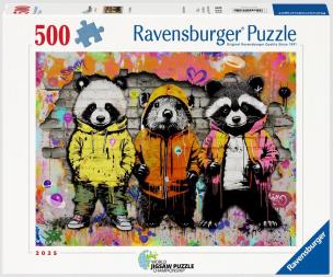 Opakowanie Puzzle 2D 500 Futrzani przyjaciele