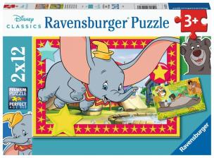 Opakowanie Puzzle 2x12 Disney Animals