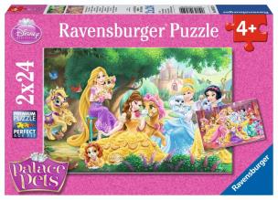 Opakowanie Puzzle 2x24 Disney Princess Friends
