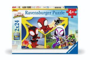 Opakowanie Puzzle 2x24 Spidey & friends
