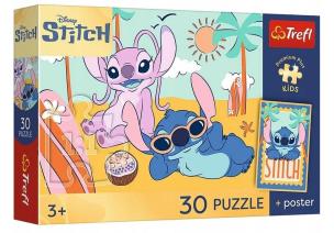 Opakowanie Puzzle 30 Lilo&Stitch Uśmiech Stitcha TREFL