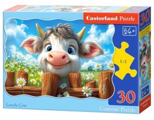 Opakowanie Puzzle 30 Lovely Cow CASTOR