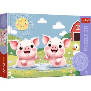 PUZZLE 30 Wesołe życie na wsi 18334. Wydawca: Trefl PAP. Multiszop.pl Opakowanie PUZZLE 30 Wesołe życie na wsi 18334