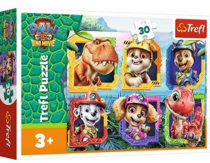 Opakowanie Puzzle 30 Wyspa Dinozaurów TREFL