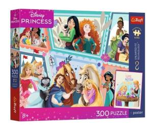 Opakowanie Puzzle 300 Disney Cudowny bal + plakat TREFL