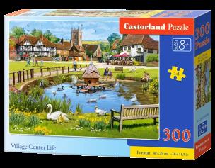 Opakowanie Puzzle 300  Village Center Life B-030644