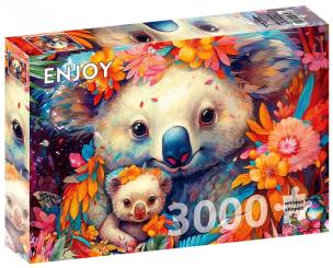 Opakowanie Puzzle 3000 Misie koala