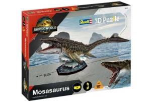 Opakowanie Puzzle 3D Jurassic World Rebirth - Mosasaurus