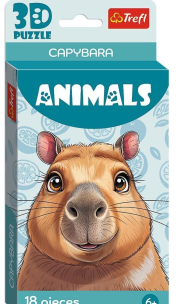 Opakowanie Puzzle 3D Kapibara TREFL