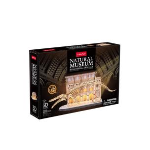 Opakowanie Puzzle 3D LED Natural Museum Płetwal Błękitny