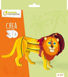 Opakowanie Puzzle 3D Lew