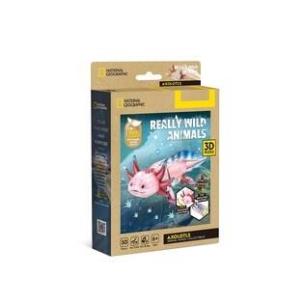 Opakowanie Puzzle 3D National Geographic Aksolotl 50el