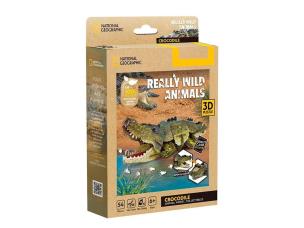 Opakowanie Puzzle 3D National Geographic Krokodyl 54el