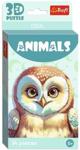 Opakowanie Puzzle 3D Sowa TREFL