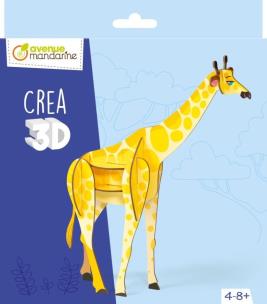Opakowanie Puzzle 3D Żyrafa