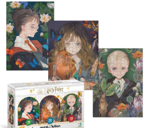Puzzle 3w1 Harry Potter Yume fantasy. Wydawca: Dodo. Multiszop.pl Opakowanie Puzzle 3w1 Harry Potter Yume fantasy