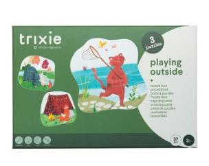 Opakowanie Puzzle 3w1 Zabawa na dworze