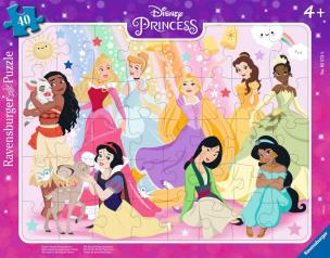 Opakowanie Puzzle 40 Disney Princess Frame