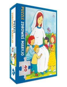 Opakowanie Puzzle 40 - Zdrowaś Maryjo